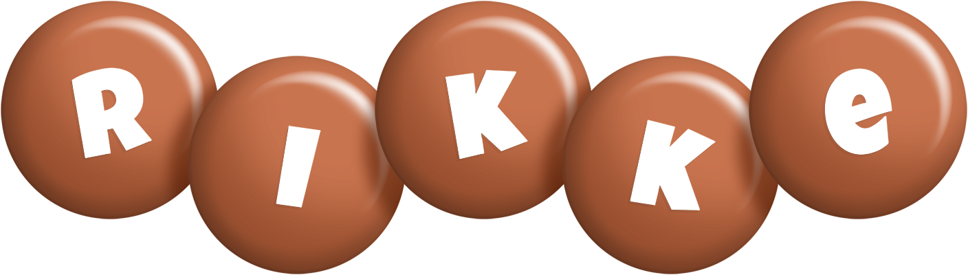 Rikke candy-brown logo