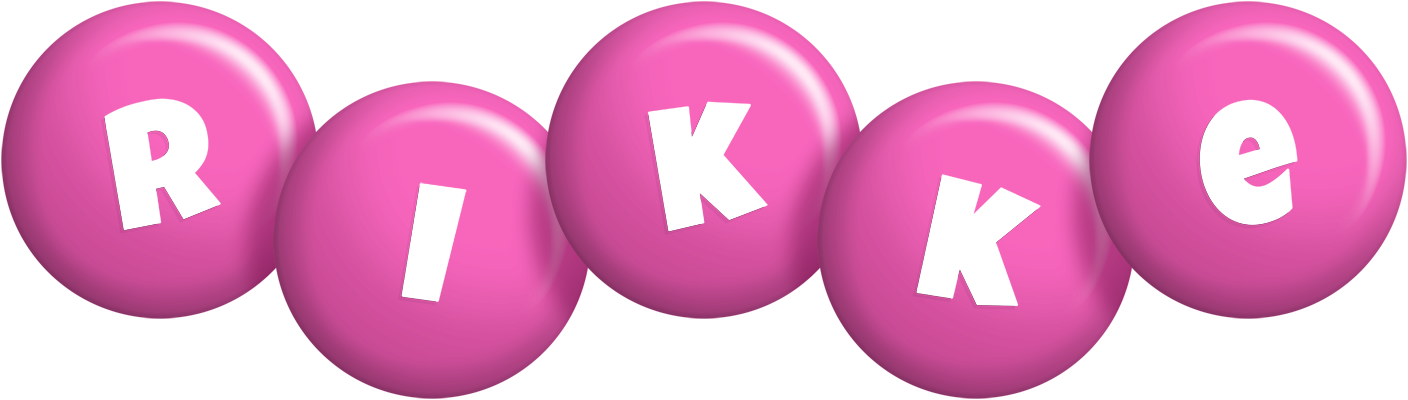 Rikke candy-pink logo