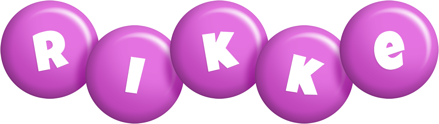 Rikke candy-purple logo