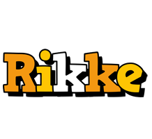 Rikke cartoon logo