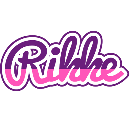 Rikke cheerful logo