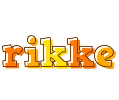 Rikke desert logo