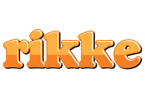 Rikke orange logo