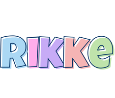 Rikke pastel logo