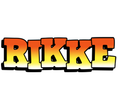 Rikke sunset logo