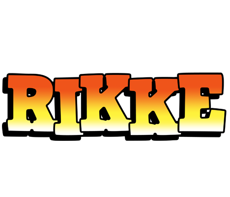 Rikke sunset logo