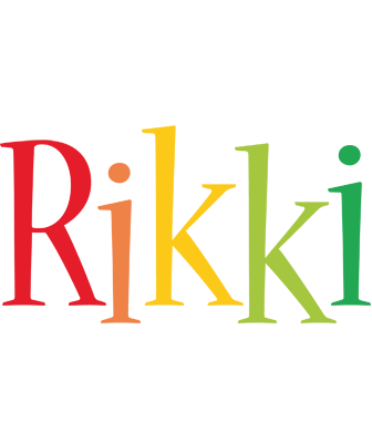 Rikki birthday logo