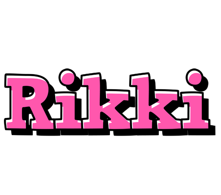 Rikki girlish logo