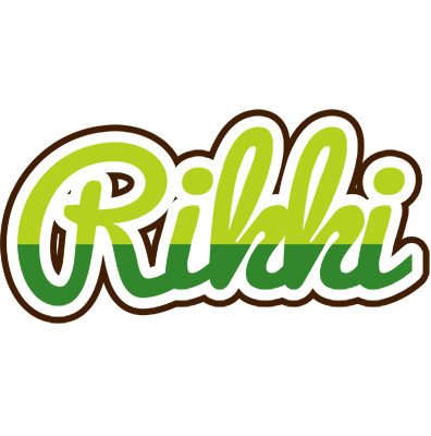 Rikki golfing logo