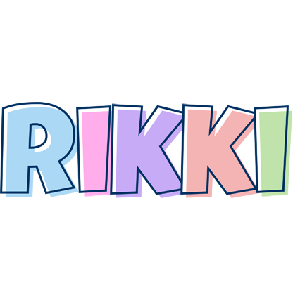 Rikki pastel logo