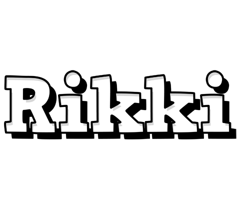 Rikki snowing logo