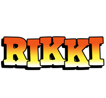 Rikki sunset logo