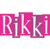 Rikki whine logo