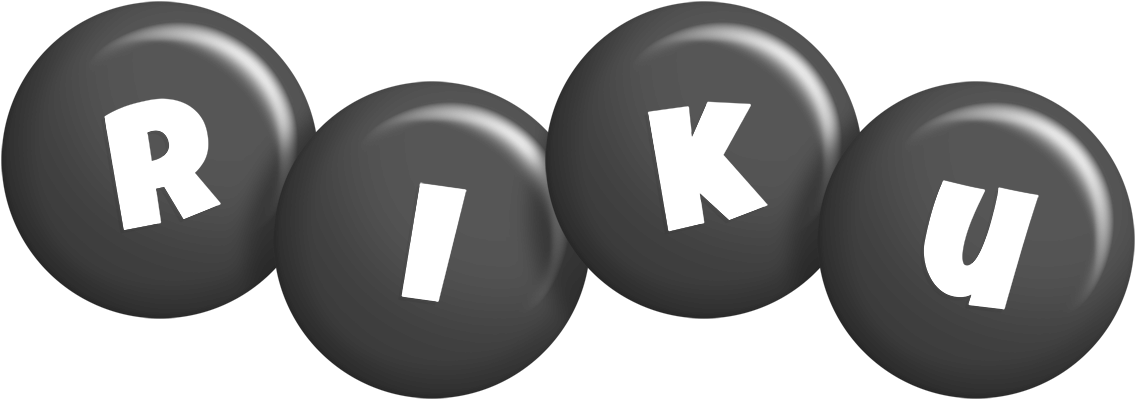 Riku candy-black logo