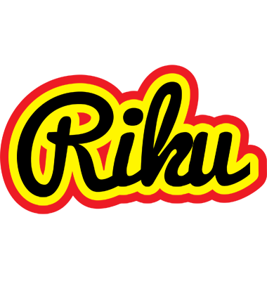 Riku flaming logo