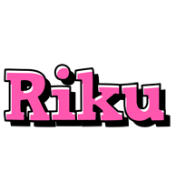 Riku girlish logo