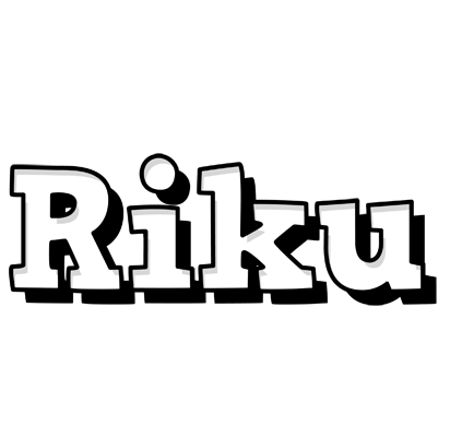 Riku snowing logo