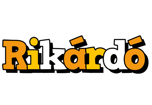 Rikárdó cartoon logo