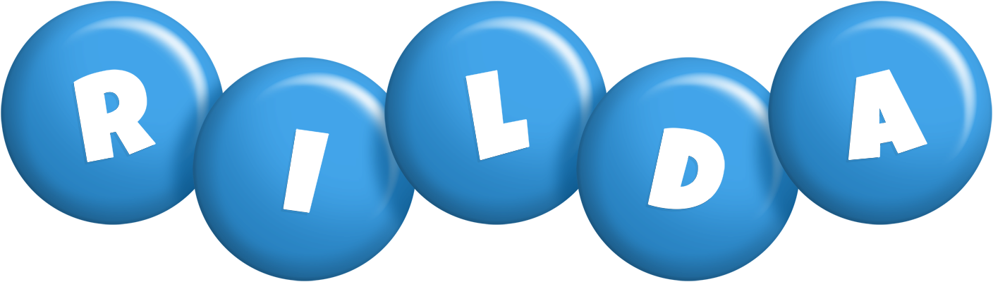 Rilda candy-blue logo
