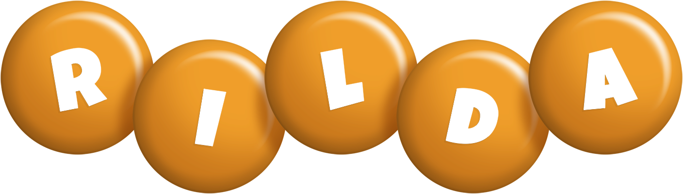 Rilda candy-orange logo