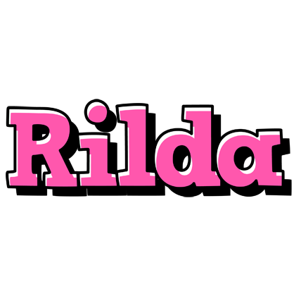 Rilda girlish logo
