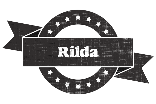 Rilda grunge logo