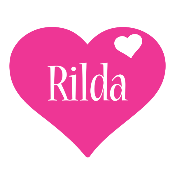 Rilda love-heart logo