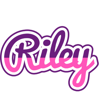 Riley cheerful logo