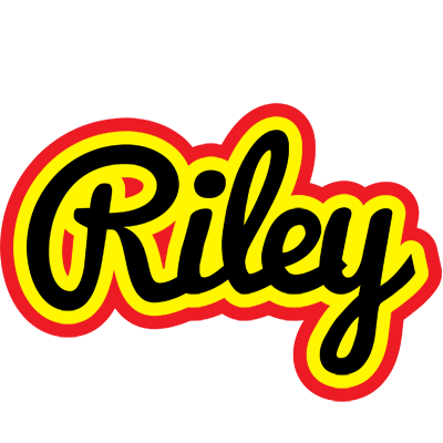 Riley flaming logo
