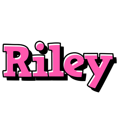 Riley girlish logo