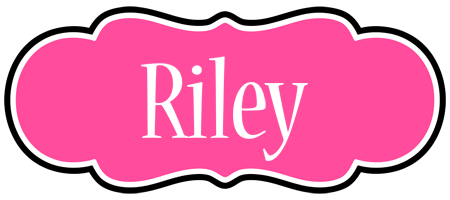 Riley invitation logo