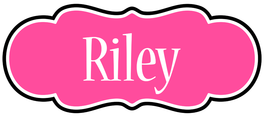 Riley invitation logo