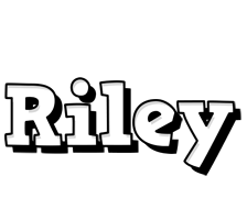 Riley snowing logo