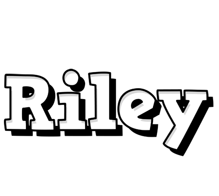 Riley snowing logo