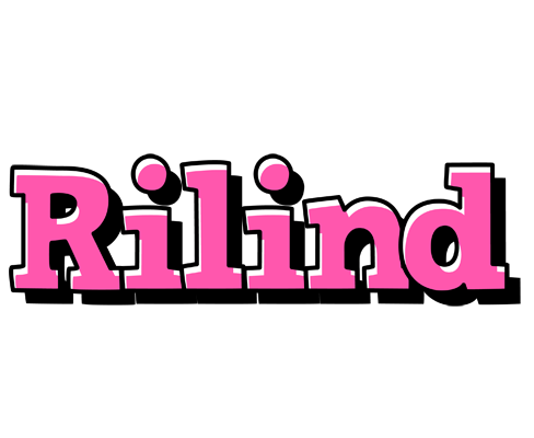 Rilind girlish logo