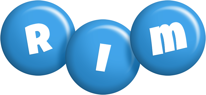 Rim candy-blue logo