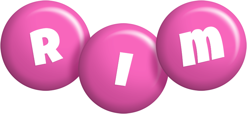 Rim candy-pink logo