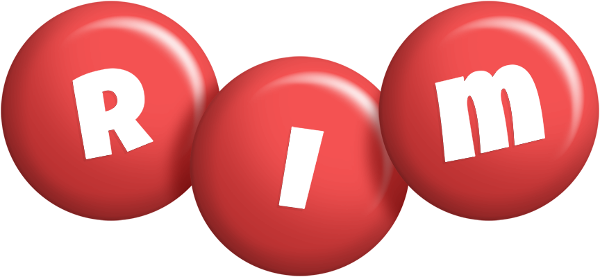 Rim candy-red logo
