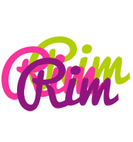 Rim flowers logo