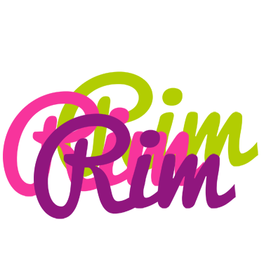 Rim flowers logo