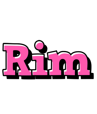 Rim girlish logo