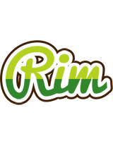Rim golfing logo