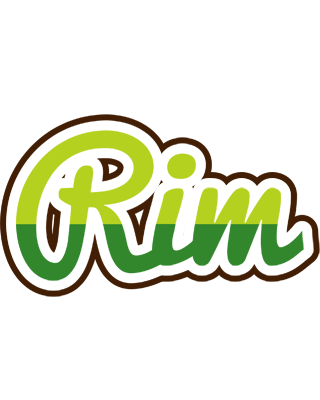 Rim golfing logo
