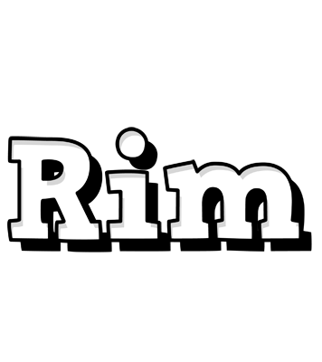 Rim snowing logo