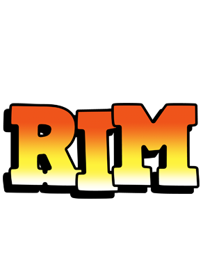 Rim sunset logo