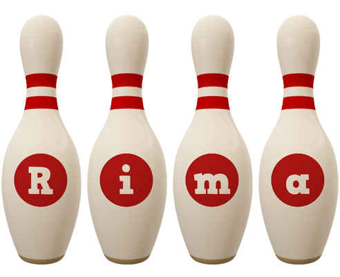 Rima bowling-pin logo