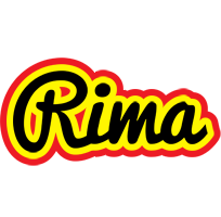 Rima flaming logo