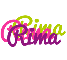 Rima flowers logo