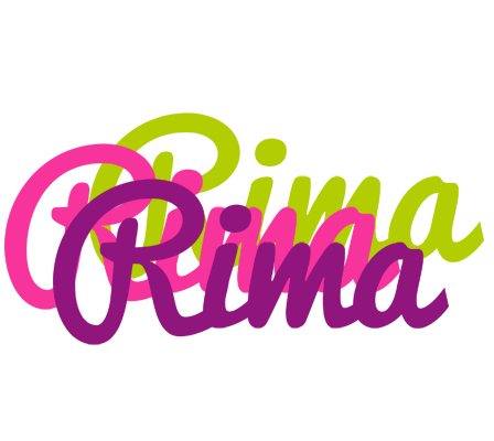 Rima flowers logo