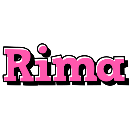 Rima girlish logo